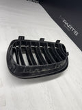 08-13 BMW E90 E92 E93 M3 Front Kidney Grilles Gloss Black Double Slotted