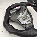08-13 BMW E90 E92 E93 M3 OHC Carbon fiber Steering Wheel Red Stitched DCT