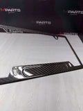 LICENSE PLATE FRAME BRACKET MOUNT HOLDER REAL CARBON FIBER