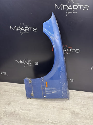 94-99 BMW E36 328 M3 Coupe Left Fender Cover Panel Estoril Blue OEM