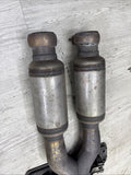 08-13 BMW E90 E92 E93 M3 OEM MUFFLER EXHAUST MIDPIPE SILENCER RESONATORS