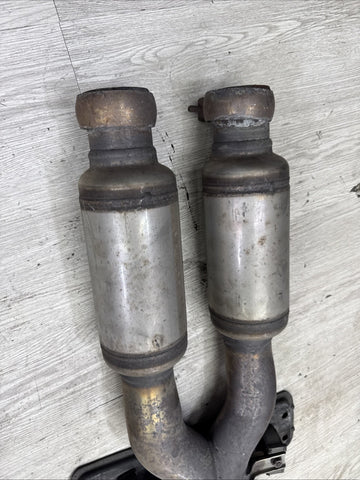 08-13 BMW E90 E92 E93 M3 OEM MUFFLER EXHAUST MIDPIPE SILENCER RESONATORS