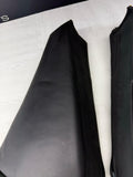 01-06 BMW E46 M3 Coupe Rear Seat Backrest Side Bolster Pair Black Napa OEM