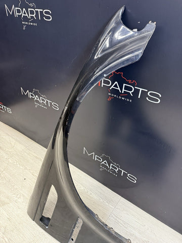 01-06 BMW E46 M3 Right Passenger Fender Carbon Black *Tab