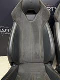 14-19 LAMBORGHINI HURACAN LP610-4 FRONT SEATS OEM + REMOVABLE HONDA CIVIC RAILS