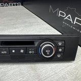 OEM BMW E90 E91 E92 E93 M3 328 335 A/C Climate Control Switch Panel Black