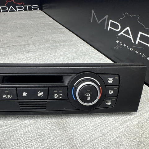 OEM BMW E90 E91 E92 E93 M3 328 335 A/C Climate Control Switch Panel Black