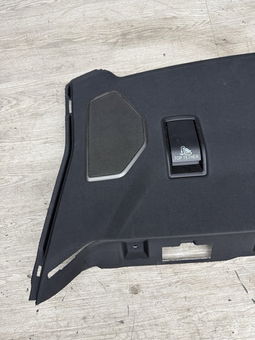 BMW 21-26 G80 M3 Rear Speaker Deck Tray Trim OEM 7482697 + Speakers