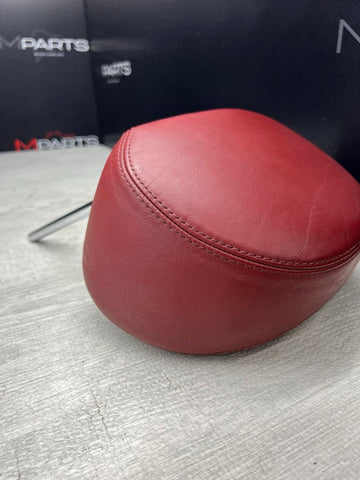 2001-2006 BMW E46 M3 Coupe Front Headrest Head Rest OEM Imola Red