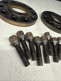 15MM Spacers + Extended Bolts PAIR 5x120 BMW E SERIES