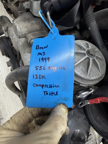 1999 BMW E36 M3 S52 Engine Motor 132k Miles Complete