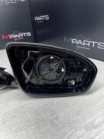 12-14 BMW F06 F12 F13 M6 Passenger Mirror Heated Camera Alpine White NO GLASS