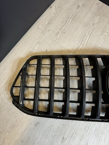 Chrome & Black Front Grill Mercedes Benz W167 GLE350 GLE53 AMG 2019-2023