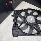 15-20 OEM BMW F80 F82 F83 M3 M4 Electric Radiator Cooling Fan w/Shroud *Notes*