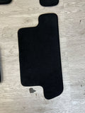 Set 4 Interior Floor Mats Carpets Black OEM 20-24 BMW F92 M8 Coupe