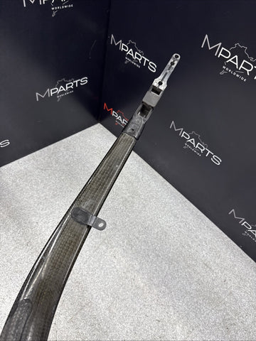 15-20 BMW F80 F82 F83 M3 M4 Carbon Fiber Strut Brace Bar OEM *Tabs