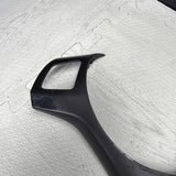 08-13 BMW E90 E92 E93 M3 Lower Steering Wheel Trim Cover Plate Black