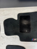 Used Genuine 2008-2011 BMW E90 M3 Carpets Floor Mats Black Front & Rear