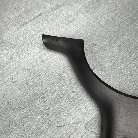 OEM 01-06 BMW E46 M3 Lower Steering Wheel Trim Cover Plate Titan Shadow Grey