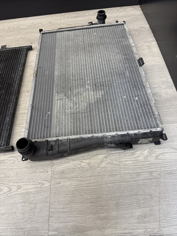 01-06 BMW E46 M3 Aluminum OEM Stock Factory Genuine Radiator + AC Condenser