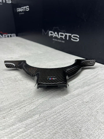 BMW E46 M3 01-06 Carbon Fiber Steering Wheel Lower Trim