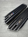 01-06 BMW E46 M3 Left Right Fender Vent Grilles Grills Trims Chrome Genuine OEM