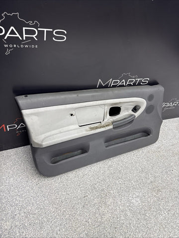 BMW E36 M3 95-99 Coupe Front Left Driver Door Card Panel Dove Grey Vaders