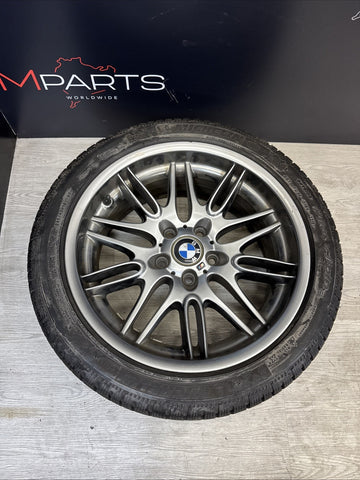 BMW E39 M5 18” STYLE 65 ALLOY WHEEL CHROME SHADOW FRONT RIM