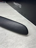 BMW 01-06 E46 M3 REAR LEFT Black Leather Armrest Pad 7837594