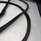 92-99 BMW E36 M3 323 325 328 Front Driver Door Weather Strip Seal Coupe Black *