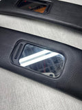 98-02 BMW Z3 M Z3M CONVERTIBLE PANELS SUN VISORS BLACK
