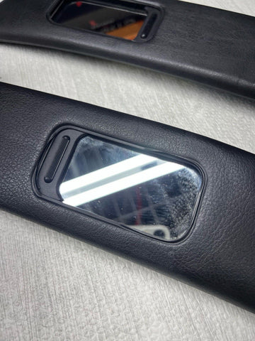 98-02 BMW Z3 M Z3M CONVERTIBLE PANELS SUN VISORS BLACK