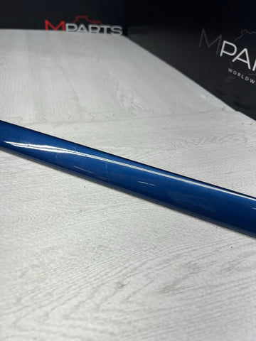 00-06 BMW E46 M3 Rear Right Side Quarter Panel Trim Blue OEM 2694732