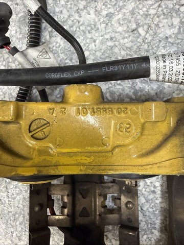 Porsche 22-25 GT4 RS GT4RS Rear Right PCCB Caliper Assembly OEM Yellow