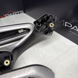 01-06 BMW E46 M3 Convertible Interior Armrests Trim Set Brushed Aluminum *Notes*