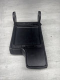01-06 BMW E46 M3 Center Console Armrest Arm Rest Black Leather *Ripped*