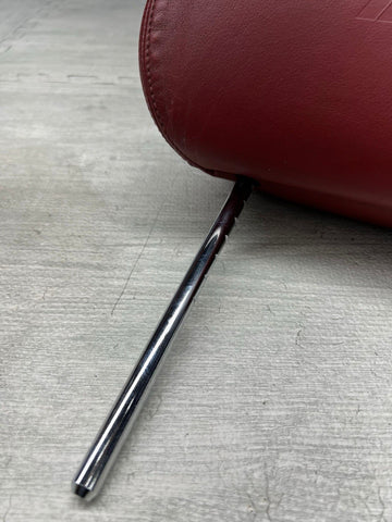 2001-2006 BMW E46 M3 Coupe Front Headrest Head Rest OEM Imola Red