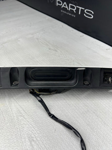 01-03 BMW E46 M3 Coupe Trunk Lid Grip Key Deck Handle Alpine White