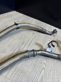 06-10 BMW E60 E63 E64 M5 M6 V10 S85 Engine Motor Oil Cooler Lines Hoses Pair