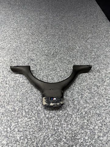 OEM 01-06 BMW E46 M3 Lower Steering Wheel Trim Cover Plate