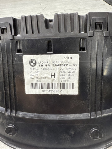 BMW E90 E92 E93 M3 Gauge Cluster Instrument Panel Speedo Manual OEM 08-13