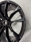 2019-2024 Lamborghini Urus Front Wheel Black Rim 23x10 ET28 OEM