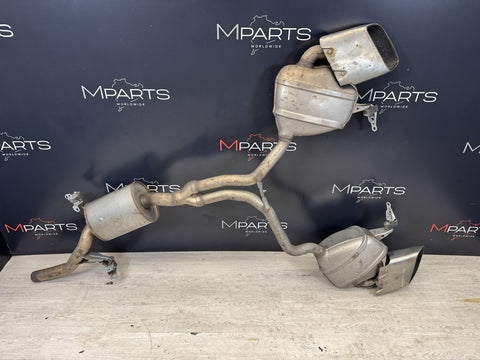2015-2018 OEM Porsche Macan 2.0 Rear Left Right Muffler Exhaust Set *Pick Up*