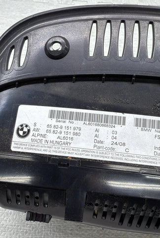 2008–2013 BMW 3 Series Radio Information Display Unit OEM 9151979 / 9151980