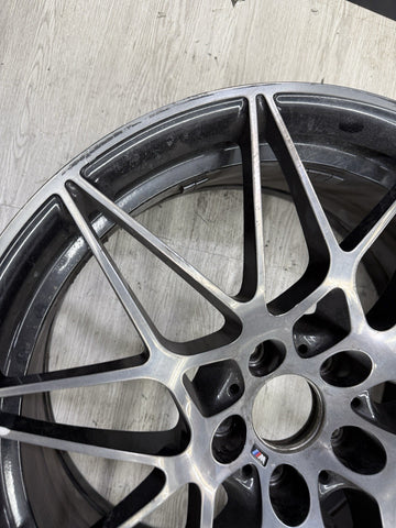 15-20 BMW F80 F82 F83 M3 M4 666M 20” Front OEM Wheel Rim 20x9 *BENT NON REPAIR