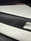 08-13 BMW E92 E93 M3 Interior Trim Set Carbon Leather OEM *4 Broken Tabs