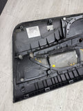 01-06 BMW E46 M3 FRONT LEFT DRIVER SIDE DOOR PANEL CARD IMOLA RED OEM