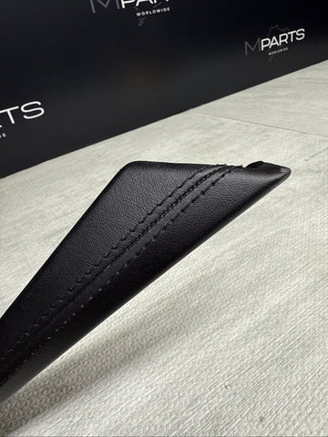 2011-2018 BMW F06 F12 F13 M6 650i 640i Trim Cover Leather Merino Black OEM