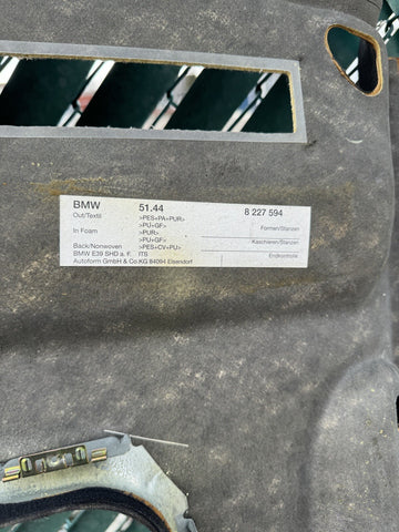 (PICKUP ONLY) 00-03 BMW E39 530 M5 SEDAN 1997-2003 OEM SUNROOF HEADLINER FABRIC