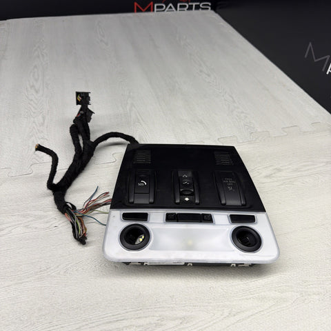 06-13 BMW E82 E90 335 M3 Front Roof Overhead Light Sunroof Control Switch OEM